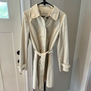 Womens Loft Trench Coat Size Large